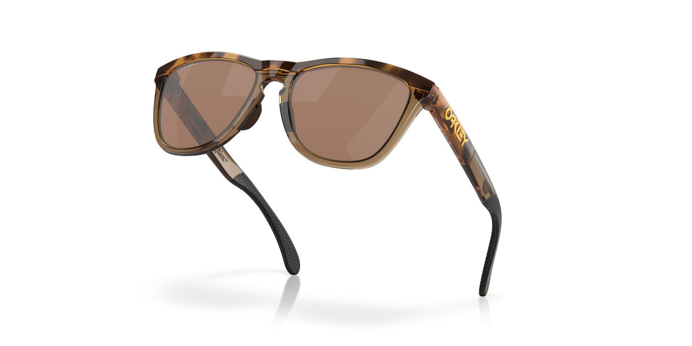 Oakley Frogskins Range OO9284 Brown Tortoise/Brown Smoke/Prizm Tungsten Polarised #colour_brown-tortoise-brown-smoke-prizm-tungsten-polarised