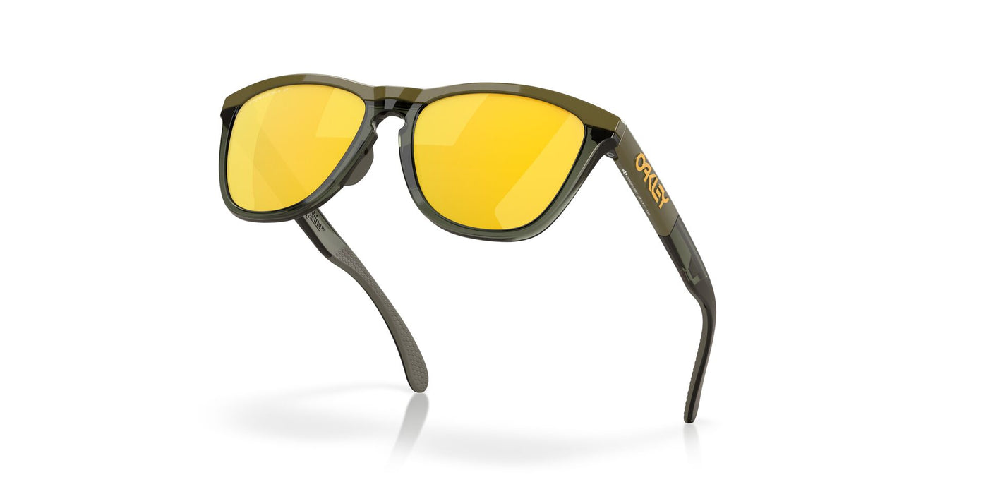 Oakley Frogskins Range OO9284 Dark Brush/Prizm 24K Polarised #colour_dark-brush-prizm-24k-polarised