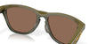 Oakley Frogskins Range OO9284 Dark Brush/Prizm 24K Polarised #colour_dark-brush-prizm-24k-polarised