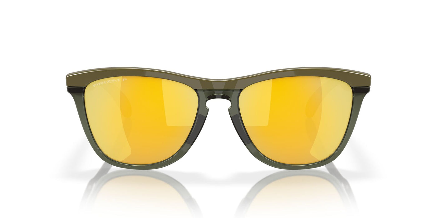 Oakley Frogskins Range OO9284 Dark Brush/Prizm 24K Polarised #colour_dark-brush-prizm-24k-polarised