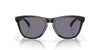 Oakley Frogskins Range OO9284 Matte Black/Prizm Grey #colour_matte-black-prizm-grey