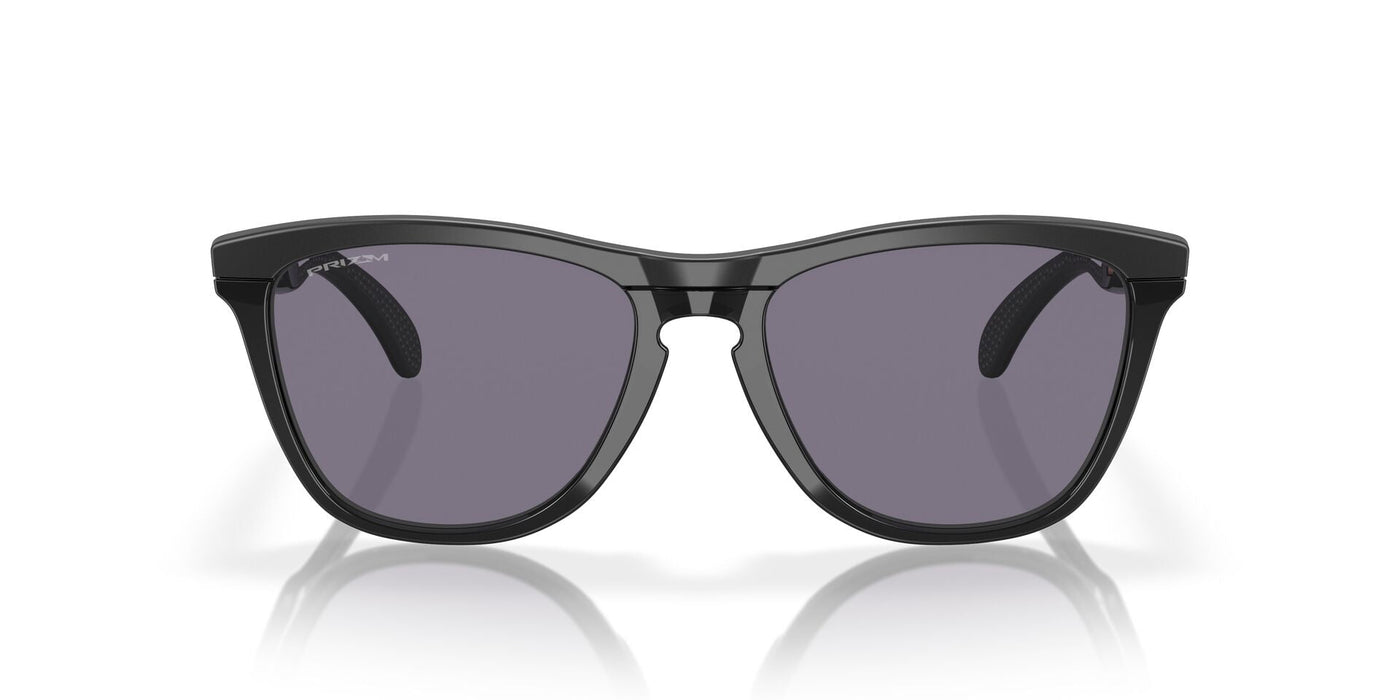 Oakley Frogskins Range OO9284 Matte Black/Prizm Grey #colour_matte-black-prizm-grey