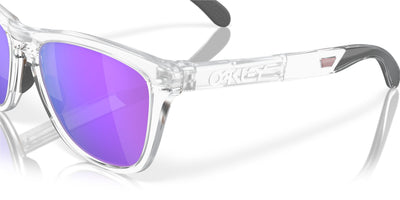 Oakley Frogskins Range OO9284 Matte Clear/Prizm Violet #colour_matte-clear-prizm-violet