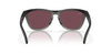 Oakley Frogskins Range OO9284 Matte Black/Matte Grey Smoke/Prizm Road #colour_matte-black-matte-grey-smoke-prizm-road
