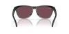 Oakley Frogskins Range OO9284 Matte Black/Matte Grey Smoke/Prizm Road #colour_matte-black-matte-grey-smoke-prizm-road