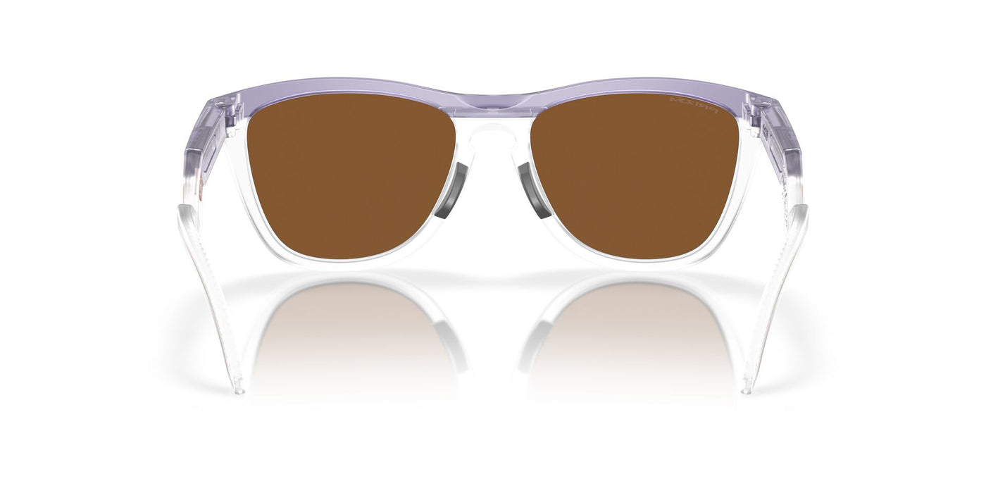 Oakley Frogskins Hybrid OO9289 Matte Lilac/Prizm Clear/Prizm Violet #colour_matte-lilac-prizm-clear-prizm-violet