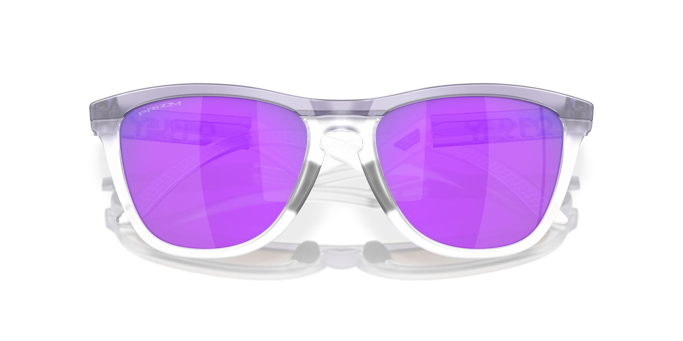 Oakley Frogskins Hybrid OO9289 Matte Lilac/Prizm Clear/Prizm Violet #colour_matte-lilac-prizm-clear-prizm-violet