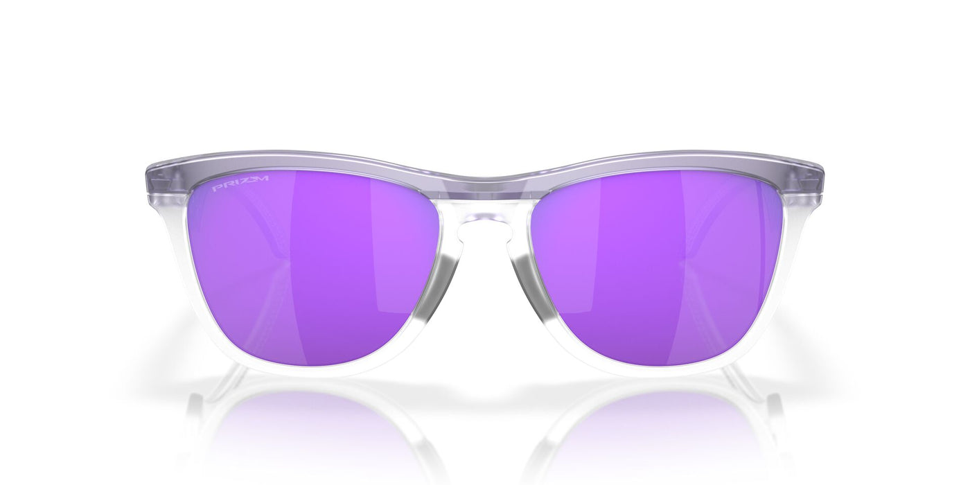 Oakley Frogskins Hybrid OO9289 Matte Lilac/Prizm Clear/Prizm Violet #colour_matte-lilac-prizm-clear-prizm-violet