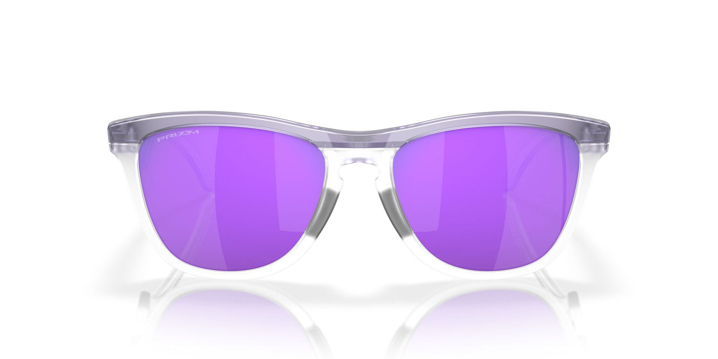 Oakley Frogskins Hybrid OO9289 Matte Lilac/Prizm Clear/Prizm Violet #colour_matte-lilac-prizm-clear-prizm-violet
