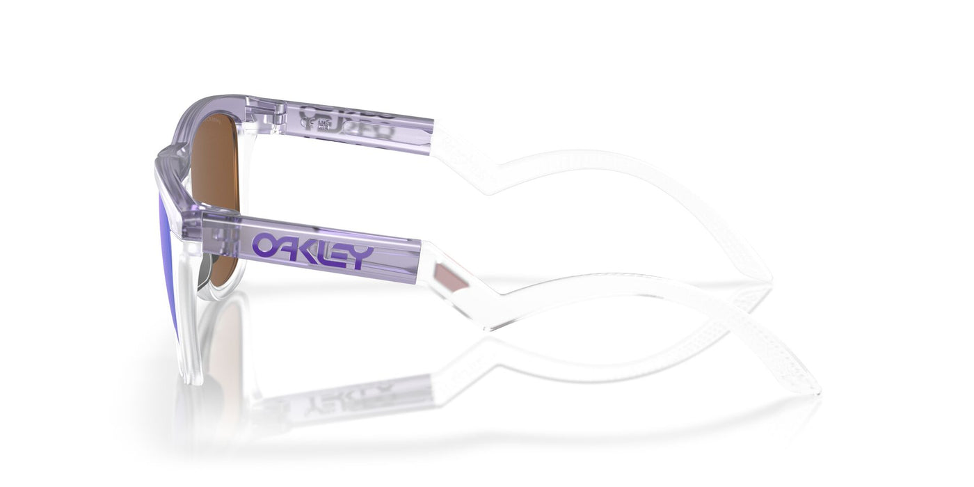 Oakley Frogskins Hybrid OO9289 Matte Lilac/Prizm Clear/Prizm Violet #colour_matte-lilac-prizm-clear-prizm-violet