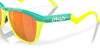 Oakley Frogskins Hybrid OO9289 Celeste/Tennis Ball Yellow/Prizm Ruby #colour_celeste-tennis-ball-yellow-prizm-ruby