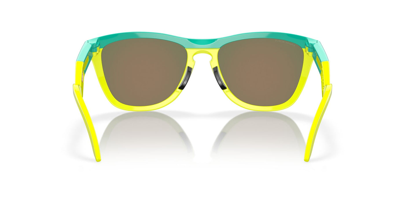 Oakley Frogskins Hybrid OO9289 Celeste/Tennis Ball Yellow/Prizm Ruby #colour_celeste-tennis-ball-yellow-prizm-ruby