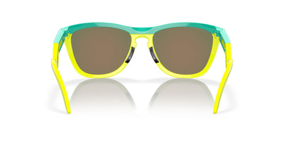 Oakley Frogskins Hybrid OO9289 Celeste/Tennis Ball Yellow/Prizm Ruby #colour_celeste-tennis-ball-yellow-prizm-ruby