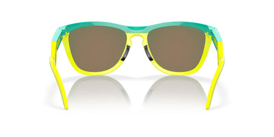 Oakley Frogskins Hybrid OO9289 Celeste/Tennis Ball Yellow/Prizm Ruby #colour_celeste-tennis-ball-yellow-prizm-ruby