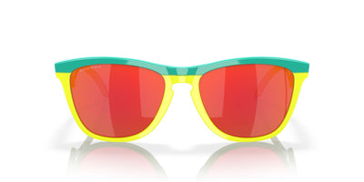Oakley Frogskins Hybrid OO9289 Celeste/Tennis Ball Yellow/Prizm Ruby #colour_celeste-tennis-ball-yellow-prizm-ruby