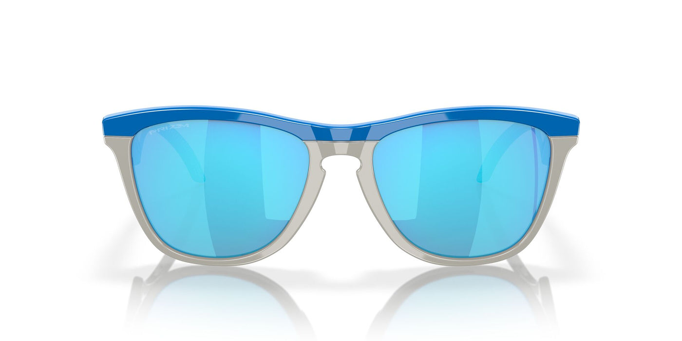 Oakley Frogskins Hybrid OO9289 Primary Blue/Cool Grey/Prizm Sapphire #colour_primary-blue-cool-grey-prizm-sapphire