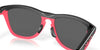 Oakley Frogskins Hybrid OO9289 Matte Black/Neon Pink/Prizm Black #colour_matte-black-neon-pink-prizm-black