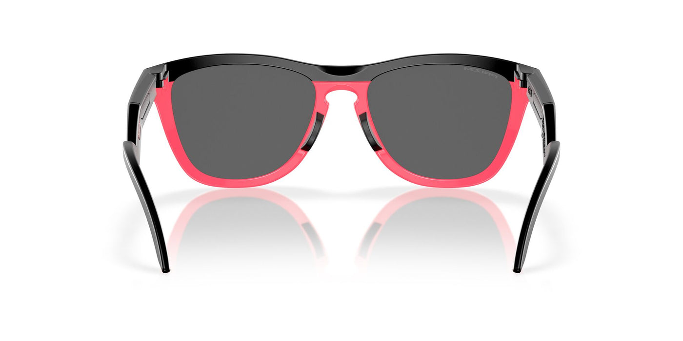 Oakley Frogskins Hybrid OO9289 Matte Black/Neon Pink/Prizm Black #colour_matte-black-neon-pink-prizm-black