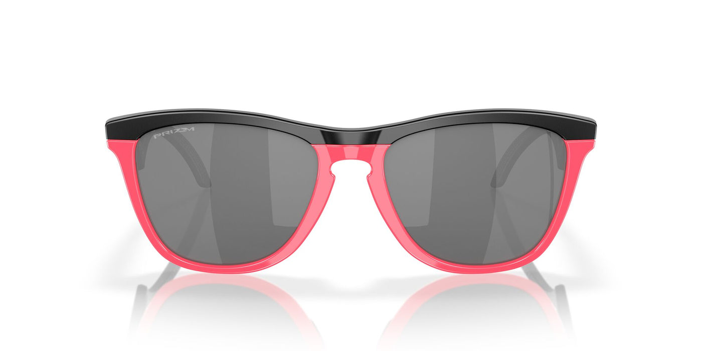 Oakley Frogskins Hybrid OO9289 Matte Black/Neon Pink/Prizm Black #colour_matte-black-neon-pink-prizm-black