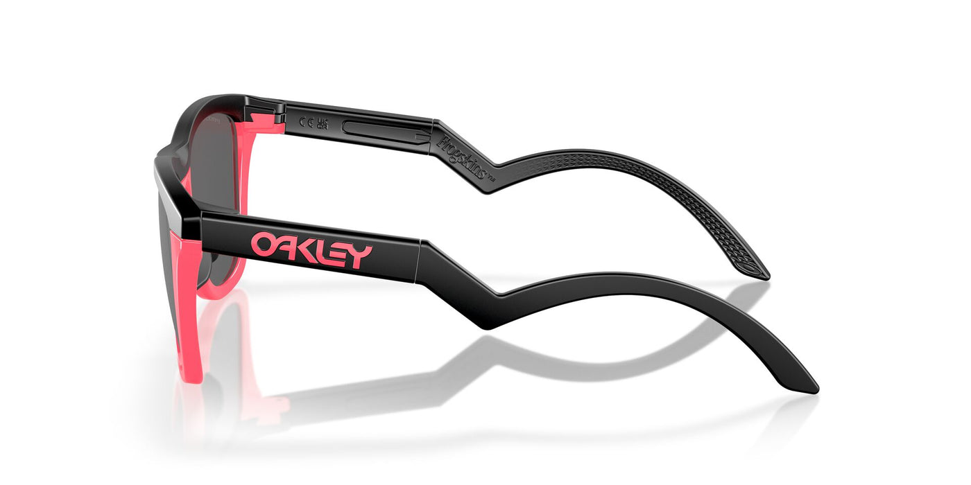 Oakley Frogskins Hybrid OO9289 Matte Black/Neon Pink/Prizm Black #colour_matte-black-neon-pink-prizm-black