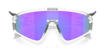 Oakley Latch Panel OO9404 Matte Clear/Prizm Violet #colour_matte-clear-prizm-violet