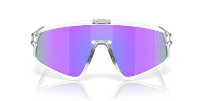 Oakley Latch Panel OO9404 Matte Clear/Prizm Violet #colour_matte-clear-prizm-violet