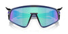 Oakley Latch Panel OO9404 Matte Transparent Navy/Prizm Sapphire #colour_matte-transparent-navy-prizm-sapphire