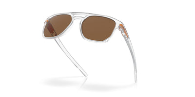 Oakley Latch Beta OO9436 Matte Clear/Prizm Bronze #colour_matte-clear-prizm-bronze