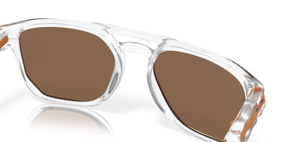 Oakley Latch Beta OO9436 Matte Clear/Prizm Bronze #colour_matte-clear-prizm-bronze