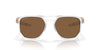 Oakley Latch Beta OO9436 Matte Clear/Prizm Bronze #colour_matte-clear-prizm-bronze
