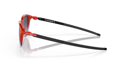 Oakley Pitchman R OO9439 Red Fade/Prizm Grey Gradient #colour_red-fade-prizm-grey-gradient