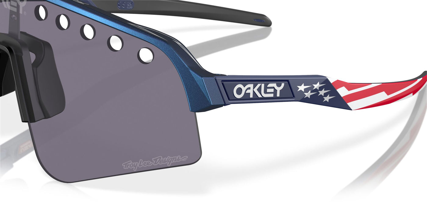 Oakley Sutro Lite Sweep OO9465 Troy Lee Designs Blue Colorshift/Prizm Grey #colour_troy-lee-designs-blue-colorshift-prizm-grey