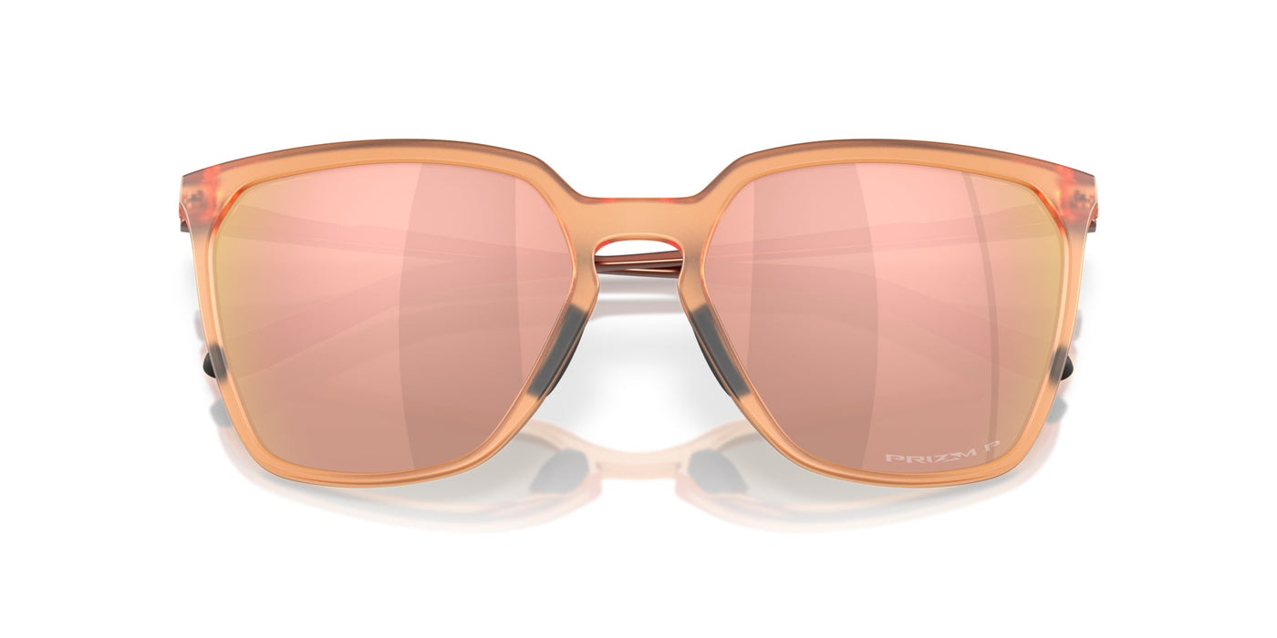 Oakley Sielo SQ OO9480 Matte Transparent Ginger/Prizm Rose Gold Polarised #colour_matte-transparent-ginger-prizm-rose-gold-polarised