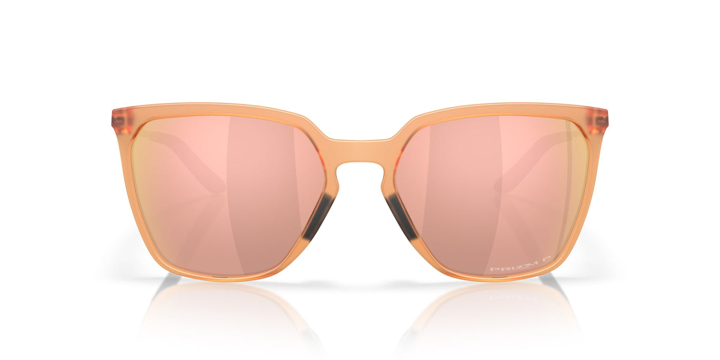 Oakley Sielo SQ OO9480 Matte Transparent Ginger/Prizm Rose Gold Polarised #colour_matte-transparent-ginger-prizm-rose-gold-polarised