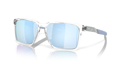 Oakley Exchange Sun OO9483 Polished Clear/Prizm Sapphire Polarised #colour_polished-clear-prizm-sapphire-polarised