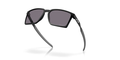 Oakley Exchange Sun OO9483 Satin Black/Prizm Grey Polarised #colour_satin-black-prizm-grey-polarised