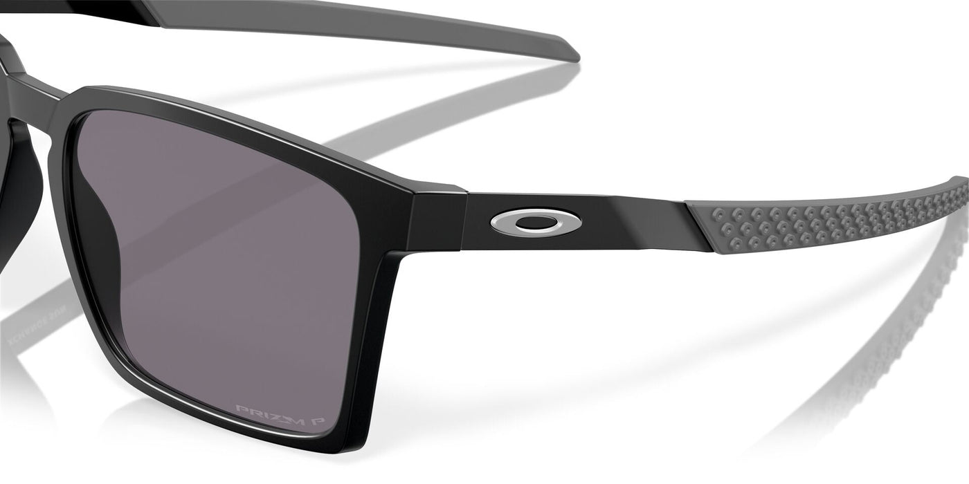 Oakley Exchange Sun OO9483 Satin Black/Prizm Grey Polarised #colour_satin-black-prizm-grey-polarised