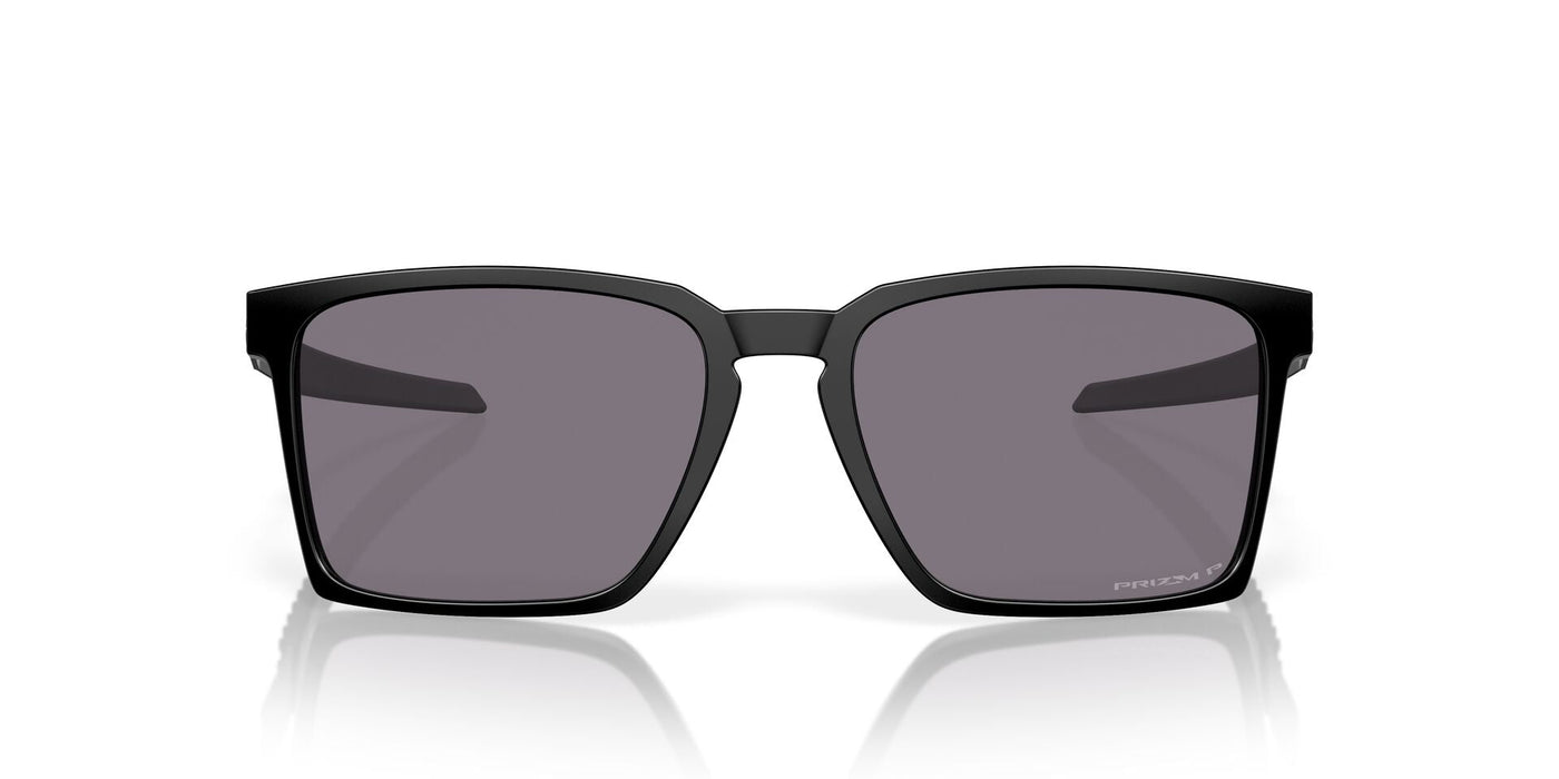 Oakley Exchange Sun OO9483 Satin Black/Prizm Grey Polarised #colour_satin-black-prizm-grey-polarised