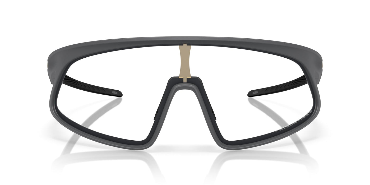 Oakley RSLV OO9484D Matte Carbon/Clear to Black Iridium Photochromic #colour_matte-carbon-clear-to-black-iridium-photochromic