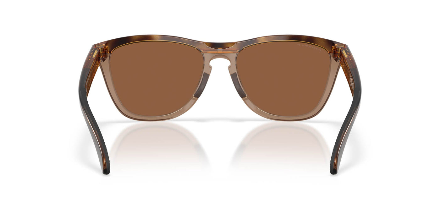 Oakley Frogskins Range Xl OO9503 Brown Tortoise/Brown Smoke-Prizm Tungsten Polarised #colour_brown-tortoise-brown-smoke-prizm-tungsten-polarised