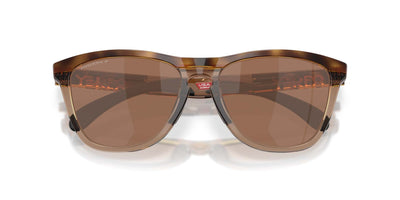 Oakley Frogskins Range Xl OO9503 Brown Tortoise/Brown Smoke-Prizm Tungsten Polarised #colour_brown-tortoise-brown-smoke-prizm-tungsten-polarised