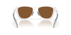 Oakley Frogskins Range Xl OO9503 Matte Clear/Prizm Violet #colour_matte-clear-prizm-violet