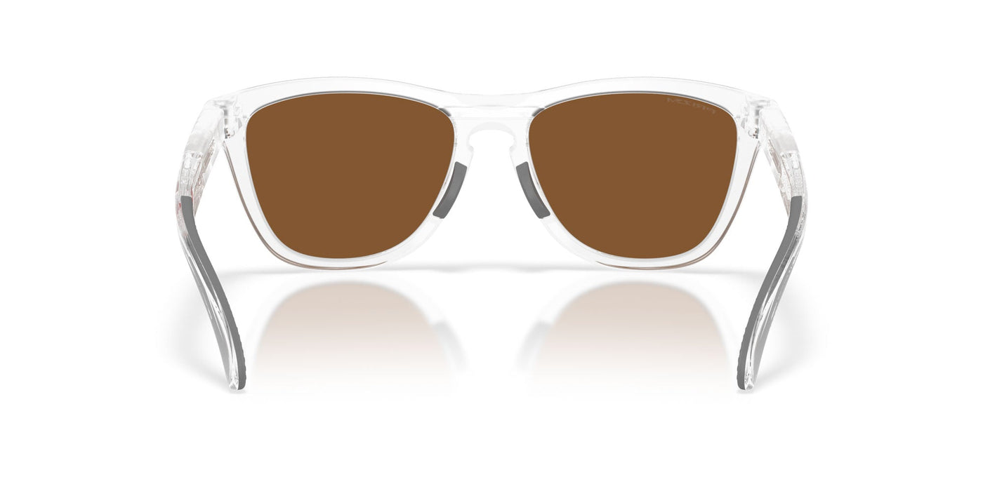 Oakley Frogskins Range Xl OO9503 Matte Clear/Prizm Violet #colour_matte-clear-prizm-violet