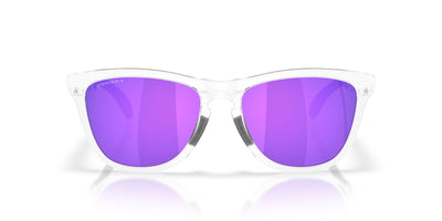 Oakley Frogskins Range Xl OO9503 Matte Clear/Prizm Violet #colour_matte-clear-prizm-violet
