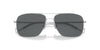 Oliver Peoples Clifton OV1150S Silver/Dark Grey Polarised #colour_silver-dark-grey-polarised