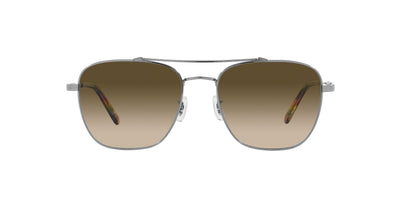 Oliver Peoples Marsan OV1322ST Brushed Silver/Chrome Olive Photochromic #colour_brushed-silver-chrome-olive-photochromic