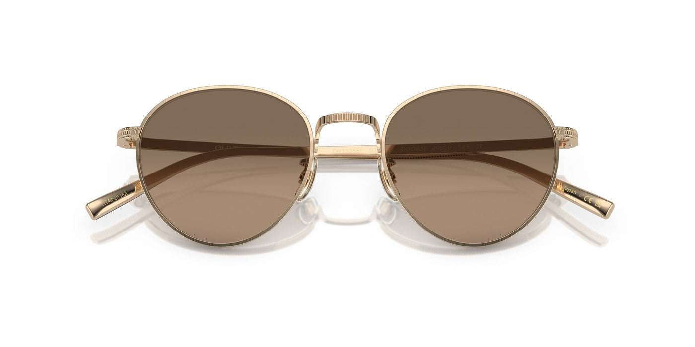 Oliver Peoples Rhydian OV1336ST Gold/Sandstone Gradient Polarised #colour_gold-sandstone-gradient-polarised