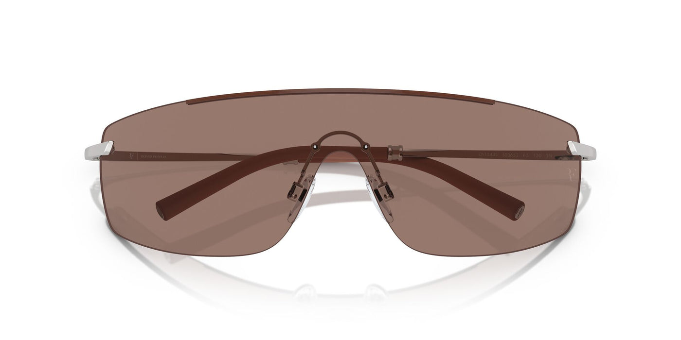 Oliver Peoples R-5 OV1344S Brick-Silver/Sierra #colour_brick-silver-sierra