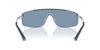 Oliver Peoples R-5 OV1344S Blue Ash/Brushed Silver Mirror #colour_blue-ash-brushed-silver-mirror