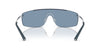 Oliver Peoples R-5 OV1344S Blue Ash/Brushed Silver Mirror #colour_blue-ash-brushed-silver-mirror